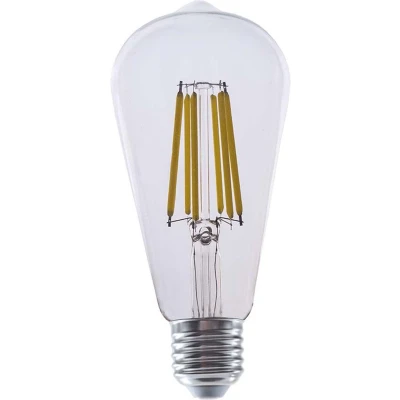 Afbeelding van V TAC VT 2364 LED Lampen ST64 E27 IP20 Helder 4 Watt 840 Lumen 3000K 2 Jaar
