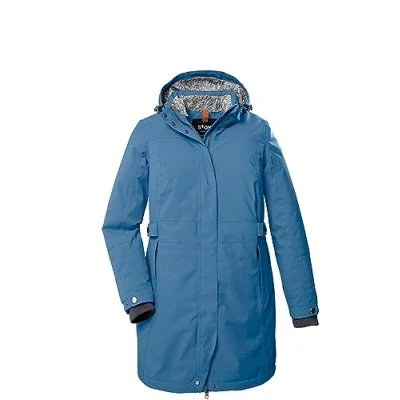 Afbeelding van STOY parka dames winterjas functionele winter 39797 blauw maat 44
