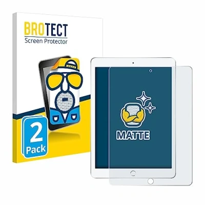 Afbeelding van BROTECT Screenprotector voor Apple iPad 9.7&quot; 2018 (6. Gen.) Folie Beschermfolie matte (2 Stuks)