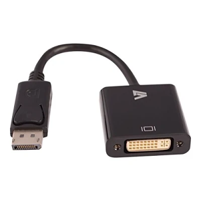 Afbeelding van Adapter DisplayPort naar DVI V7 CBLDPDVI 1E Zwart