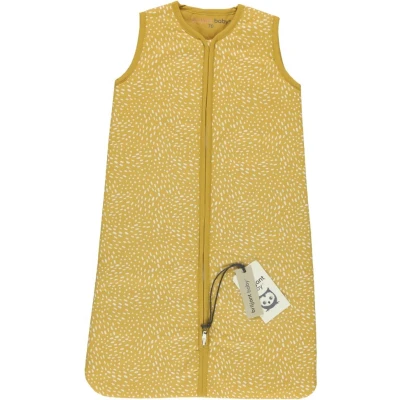 Afbeelding van Briljant Baby Slaapzak Winter Minimal Dots 90cm Oker