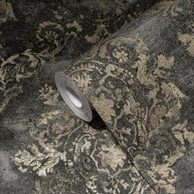 Afbeelding van AS Creation My Home Spa 38702 2 387022 Grijs / Zilver