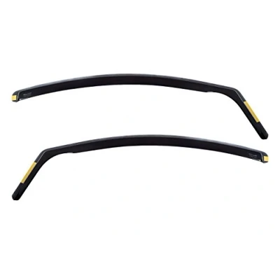Afbeelding van Zijwindschermen tbv 3 deurs Ford KA type2 donker getint visors fenders windschermen model 2009 tot 2017 pasvorm
