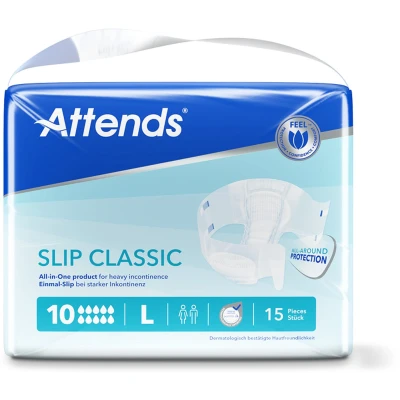 Afbeelding van Attends Slip Classic 10 Large 15 stuks