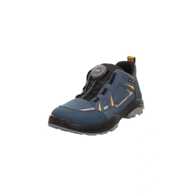 Afbeelding van Superfit Jupiter Sneakers voor jongens, Blauw Oranje 8070, 33 EU Schmal