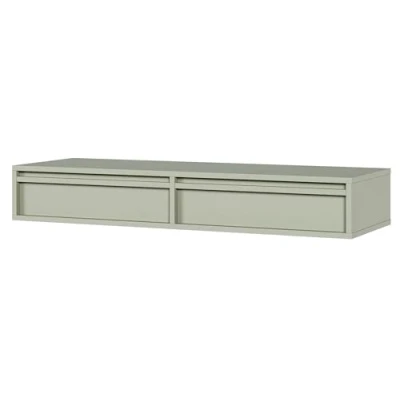 Afbeelding van Selsey Evo Make uptafel 110 cm met laden hangend saliegroen