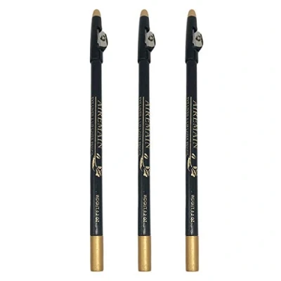 Afbeelding van 3 Stks Haarlijn Kapper Magic Potlood Tool voor Maken Bogen Scheerapparaat zwart