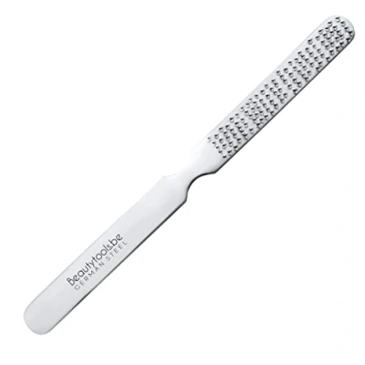 Afbeelding van BeautyTools Pedicure Eeltverwijderaar Inox Voetvijl / Voetrasp Voor Callus Eelt en Harde Huid Dubbelzijdige (Grove fijne kant) (15 cm) (NF 1086)