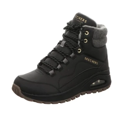 Afbeelding van Skechers Uno Rugged Enkellaars voor dames, Zwart, 39.5 EU