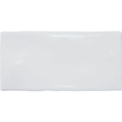 Afbeelding van Atlas White Brillo 7,5x15 Wit Vloertegel badkamer Wandtegel