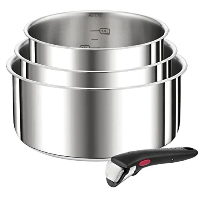 Afbeelding van Tefal Pannenset L898S4 Ingenio Preference (set, 4 delig)