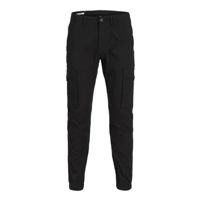Afbeelding van Jack &amp; Jones Jpstpaul Flake Cargobroek, Heren, Maat: 34x32, Black