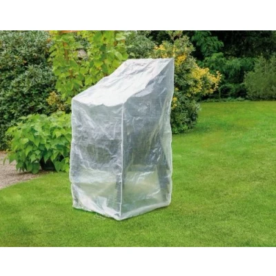 Afbeelding van Happy People Beschermhoes voor verstelbare tuinstoel, ca. 65 x 120/80 cm, transparant