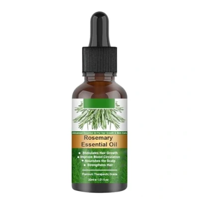Afbeelding van Jatour Etherische oliën haargroei, 30 ml rozemarijnolie niet vette, verfrissenetherische voor haaruitval en beschadigd haar, haarolie verbeter