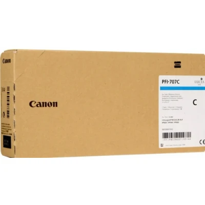 Afbeelding van Canon PFI 707C Inktcartridge Cyaan