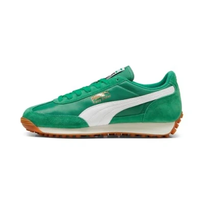 Afbeelding van Puma EASY Rider Vintage Unisex Sneakers laag, Maat: 40, Archive green/white Leer en textiel