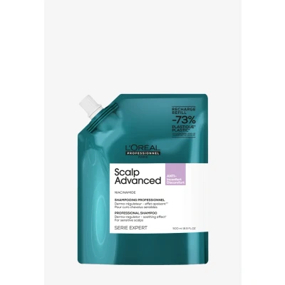 Afbeelding van L&#039;Oréal Professionnel Scalp Advanced Anti Discomfort Shampoo Refill voor de gevoelige hoofdhuid 500 ml