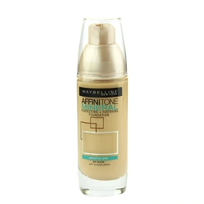 Afbeelding van Maybelline Affinitone Mineral Foundation SPF18 30ml 021 Nude
