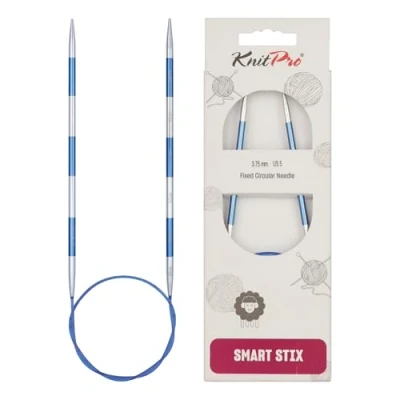 Afbeelding van KnitPro Breien Pinnen: Circulair, Blauw, 60cm x 3.75mm