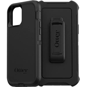 Afbeelding van Otterbox Defender ProPack BULK Backcover Apple iPhone 12, 12 Pro Zwart Inductieve lading, Stofdicht, Stootbestendig