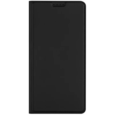 Afbeelding van Samsung Galaxy A55 Hoesje Kunstleder Dux Ducis Bookcase Zwart Telefoonhoesje