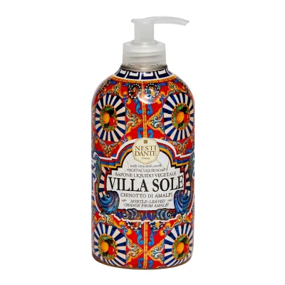 Afbeelding van NESTI DANTE Villa Sole 500 ml Liquid Soap vloeibare zeep Chinotto de Amalfi