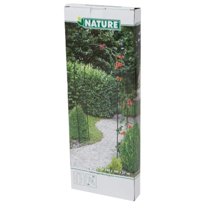 Afbeelding van Nature Rozenboog H240 x 140 37cm groen metaal