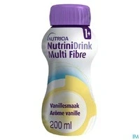 Afbeelding van Nutrinidrink Multi fibre vanille 200 ml