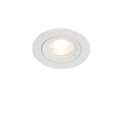 Afbeelding van QAZQA Moderne inbouwspot wit rond IP44 Xena Round