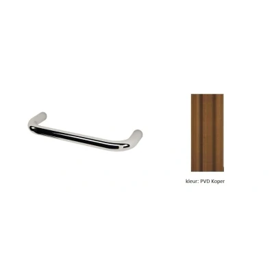 Afbeelding van Waterevolution flow handdoekhouder 17.5 cm PVD Geborsteld Koper A110CPE