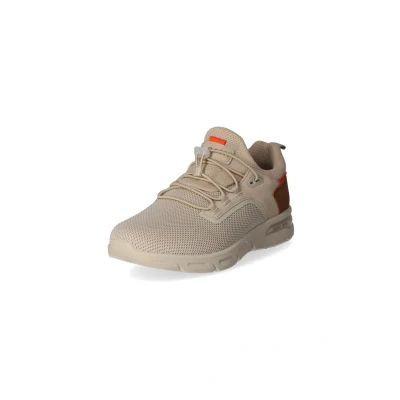 Afbeelding van bugatti Sneakers laag, Heren, Maat: 41, Beige Textiel