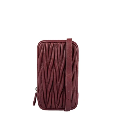 Afbeelding van Cowboysbag Long Beach Phonebag bordeauxred