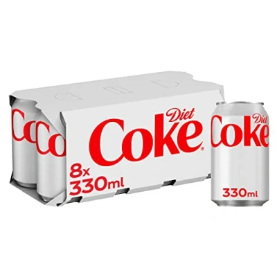 Afbeelding van Diet Coke Blikken, 8 x 330ml