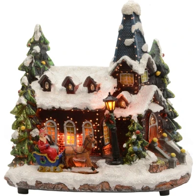 Afbeelding van Kerstdorp Kerk Lumineo (LED)