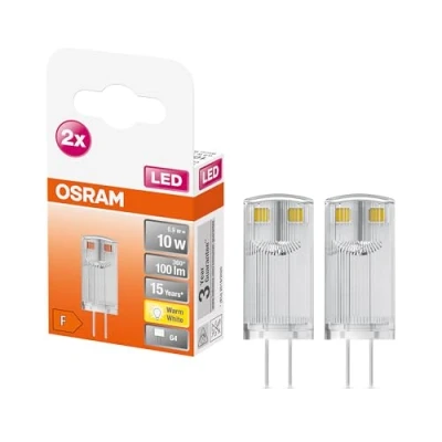 Afbeelding van OSRAM LED PIN 12 V/LED lamp: G4, 0,90 W, helder, warm wit, 2700 K