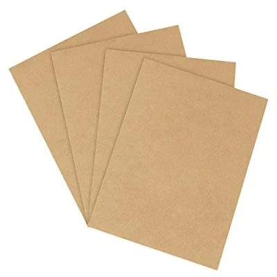 Afbeelding van Belle Vous 2mm MDF Houten Vellen (30 Pak) 15 x 20 cm Onbewerkt Hout DIY Hobby Project Board Perfect Voor Lasersnijden, Verven, Modelleren, Graveren, Fretwerk en Pyrografie