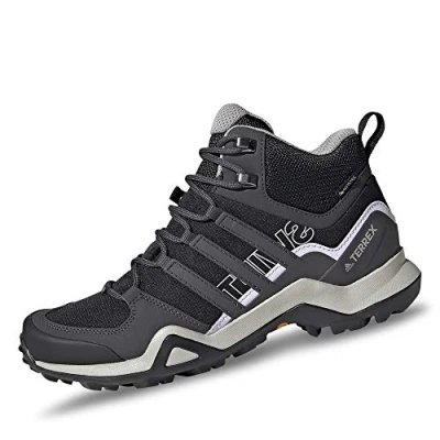 Afbeelding van adidas Performance Terrex Swift R2 MID Goretex Outdoorschoenen, Dames, Maat: 37 1/3, Black Kunststof/ textiel