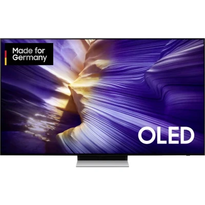 Afbeelding van Samsung OLED S90F 4K Vision AI TV 121 cm 48 inch Energielabel G (A G) CI+*, DVB C, S2, T2, PVR ready, Smart TV, UHD, WiFi Zilver, Zwart