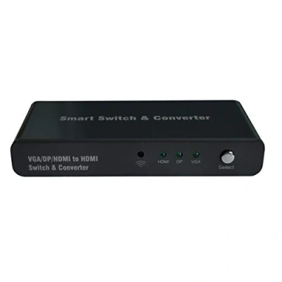 Afbeelding van ROLINE HDMI/VGA/DP naar HDMI omzetter Schakelaar