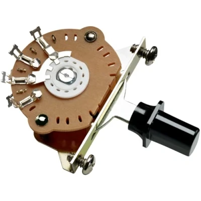 Afbeelding van DiMarzio EP 1105 Three Way Switch for Tele®, B/W Knobs