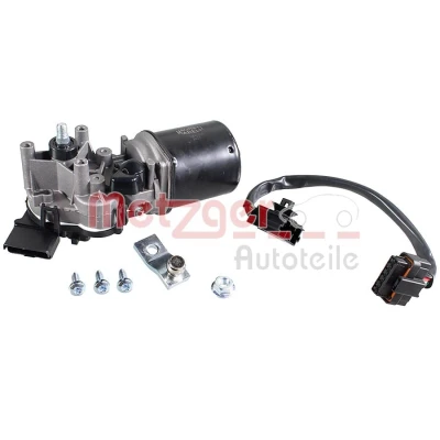 Afbeelding van METZGER 2190672 Ruitenwissermotor 12V voor voertuigen Met stuur links speciale adapter RENAULT: Twingo I Hatchback 1.2, 1.2 16V, LPG