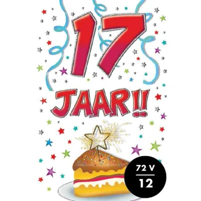 Afbeelding van Kaart That funny age 17 jaar TFA021
