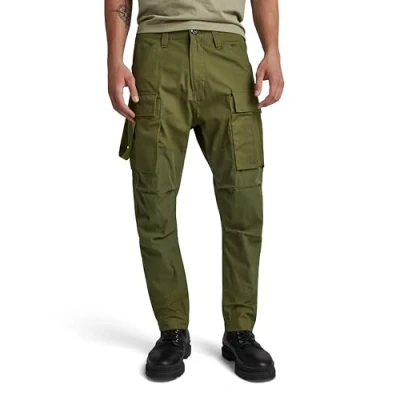 Afbeelding van G Star Regular Tapered Cargobroek, Heren, Maat: 31x32, Shadow olive