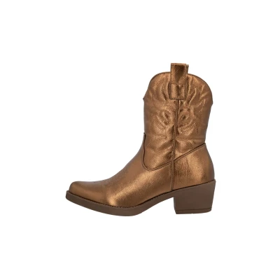 Afbeelding van Elara Cowboy/Bikerlaarsjes, Dames, Maat: 38, Rosa Schoenen