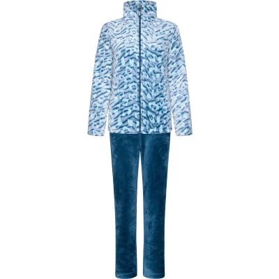 Afbeelding van Rebelle huispak blauwe panter Blauw Maat 44