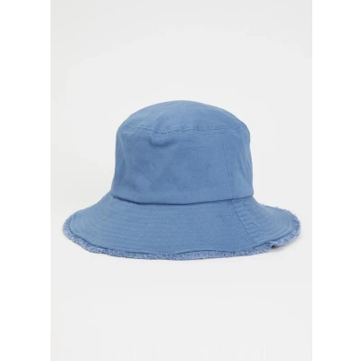 Afbeelding van Barts dames Huahina bucket hoed van canvas met logo
