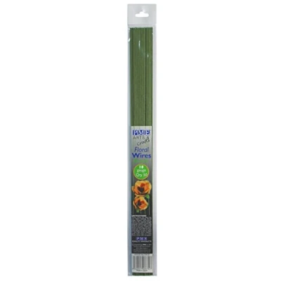 Afbeelding van PME Floral Wires Groen 18 Gauge Bloemdraad Bloemistendraad 50 stuks