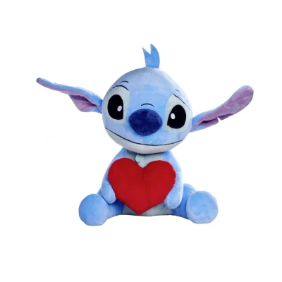 Afbeelding van Lilo &amp; Stitch Pluche met Hart 50 CM 5400868024654