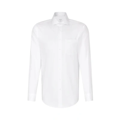 Afbeelding van Seidensticker Regular FIT Zakelijk overhemd, Heren, Maat: 38, White