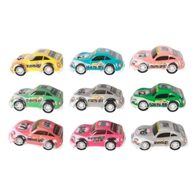 Afbeelding van Toi Toys Turbo Racers Mini Rally Pull backauto&quot;;s, 9st.